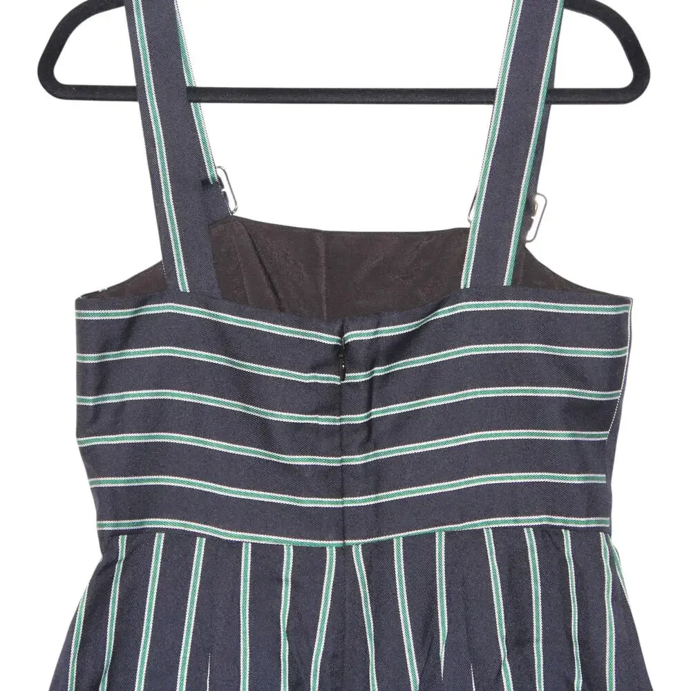 BCBGeneration Navy Buckle Strap Jumpsuit Size 10